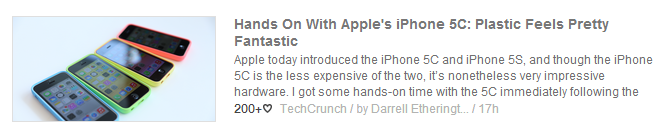 TechCrunch Apple Article